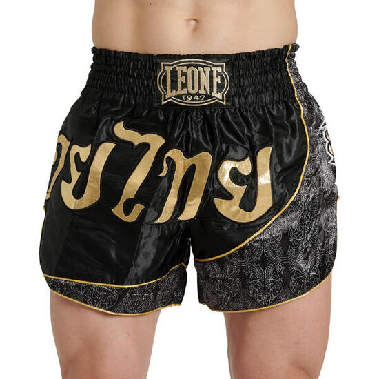 LEONE kick/thai shorts ELITE noir S