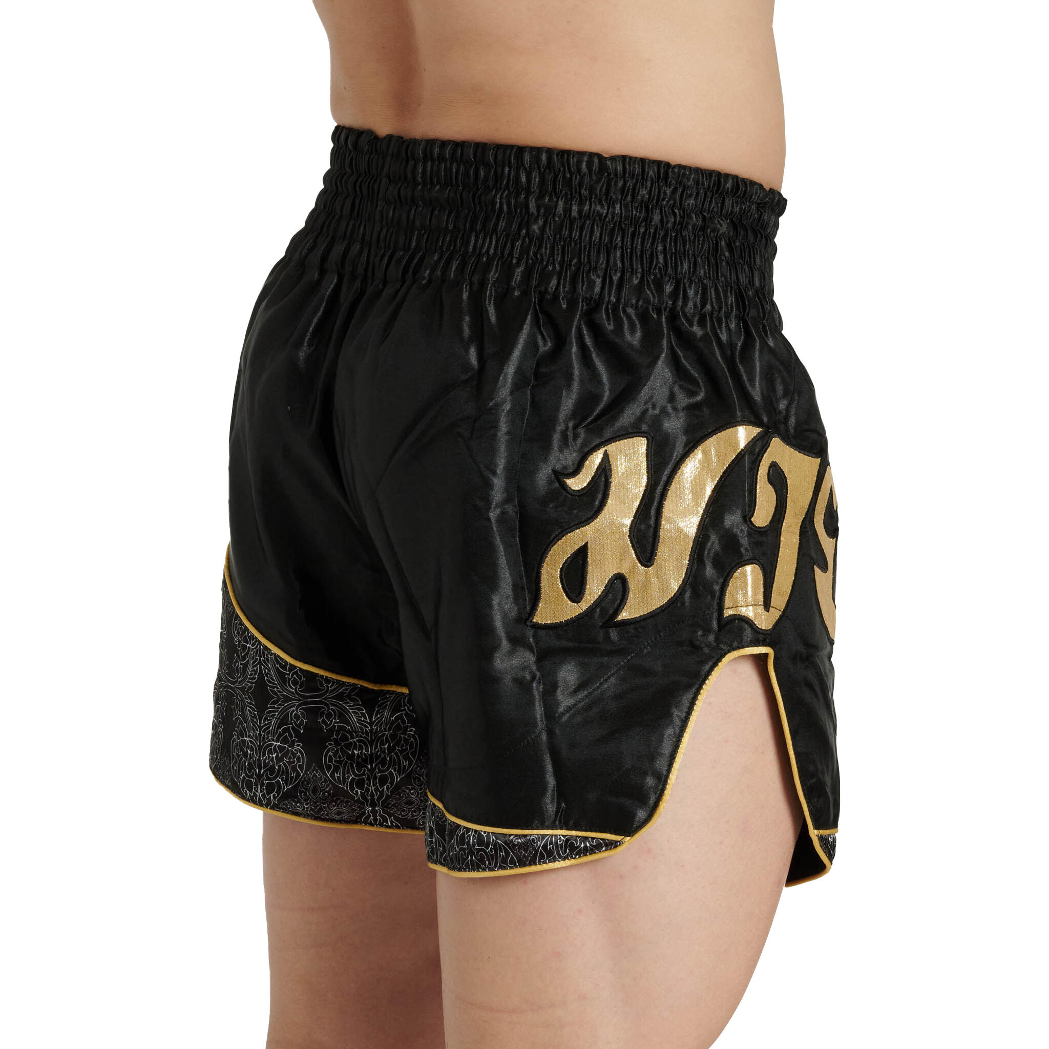 LEONE kick/thai shorts ELITE noir L 3/7