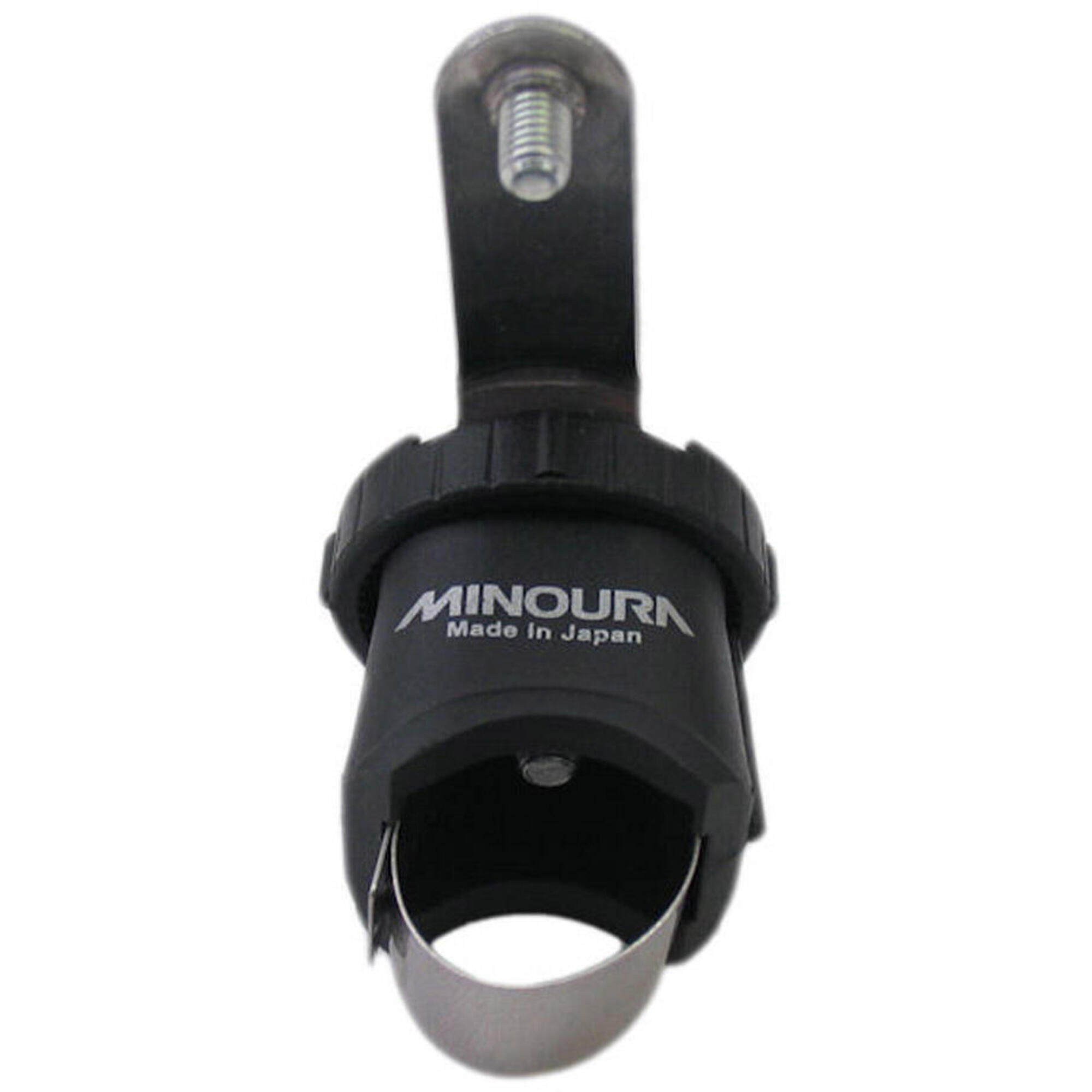 Supporto Minoura per portaborraccia Ø22-35 mm con sgancio rapido. 2/2