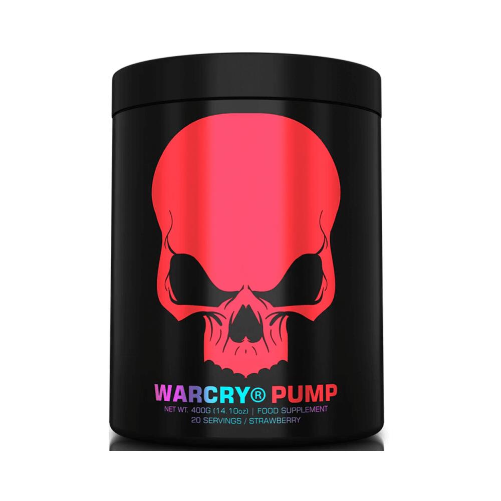 GENIUS NUTRITION Genius Nutrition WARCRY Pump (20 Serv) Strawberry - Pre-allenamento - Booster NO