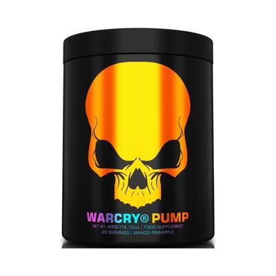 Genius Nutrition WARCRY Pump (20 Serv) Fruit Punch - Pre-allenamento