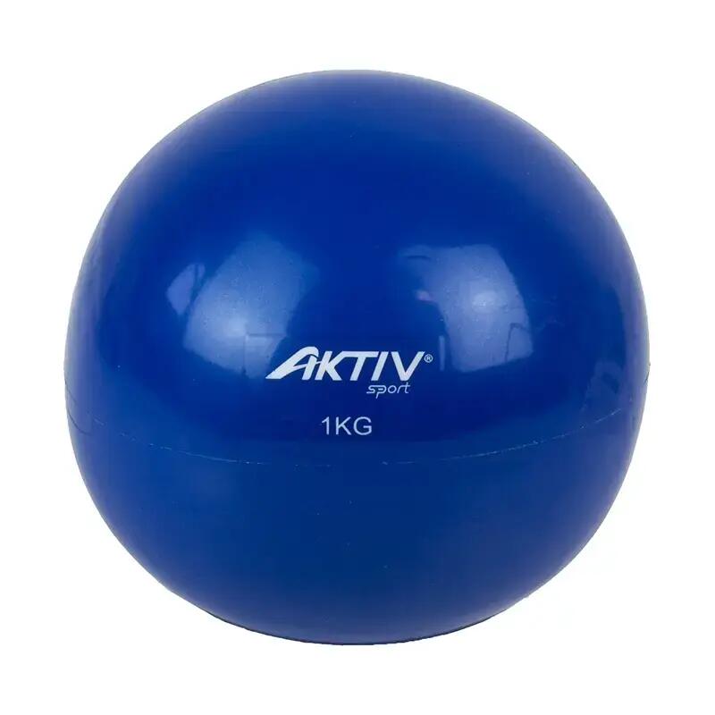 Piłka ciężarkowa Aktivsport 1 kg 1/2