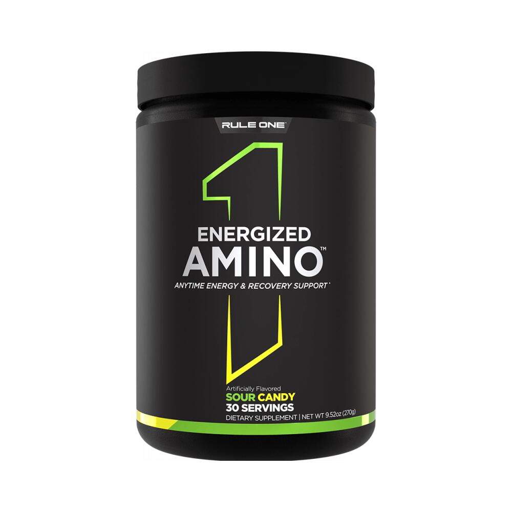 RULE1 Rule1 R1 Energized Amino (30 Serv) Sour Candy - Aminozuren - Aminozuur-Mix