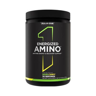 Rule1 r1 energized amino (30 serv) peach mango - aminozuren - aminozuur-mix