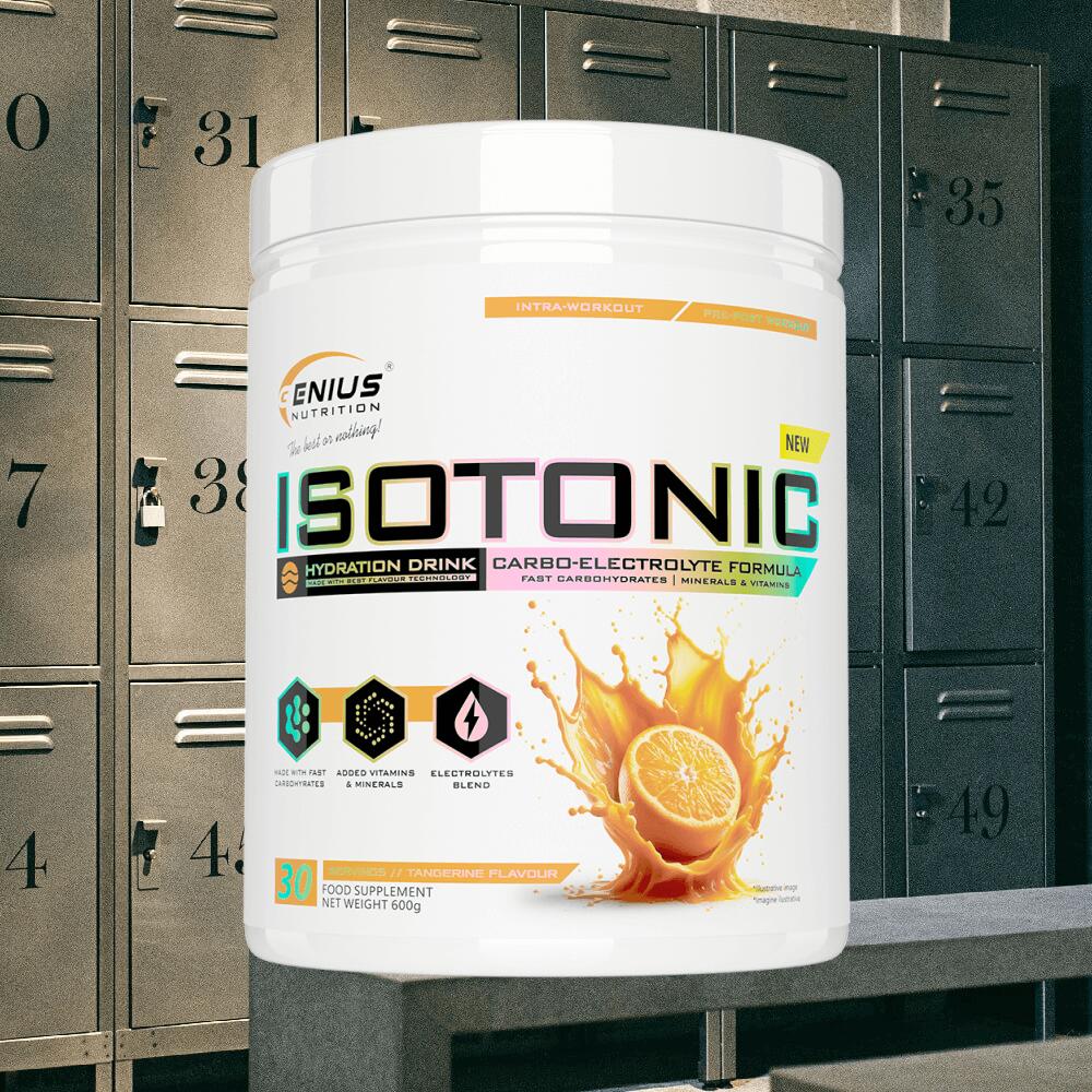 Genius Nutrition Isotonic (600g) Tangerine - Intra e post allenamento 2/3