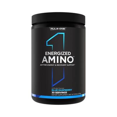 Rule1 r1 energized amino (30 serv) peach mango - aminozuren - aminozuur-mix