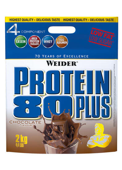 Weider Protein 80 Plus (500g) Stracciatella - Eiweiße - Protein-Mischung