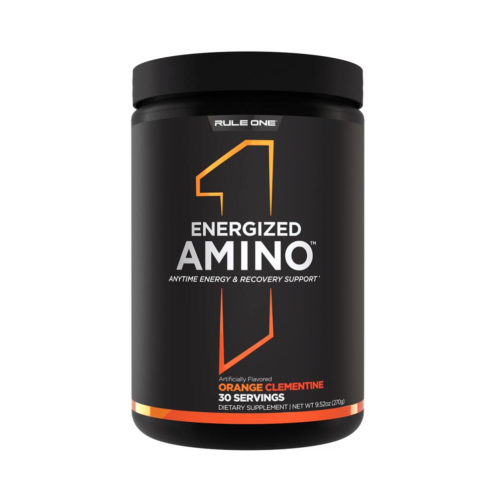 RULE1 Rule1 R1 Energized Amino (30 Serv) Orange Clementine - Aminoacidi