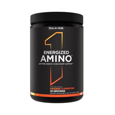 Rule1 r1 energized amino (30 serv) peach mango - aminozuren - aminozuur-mix
