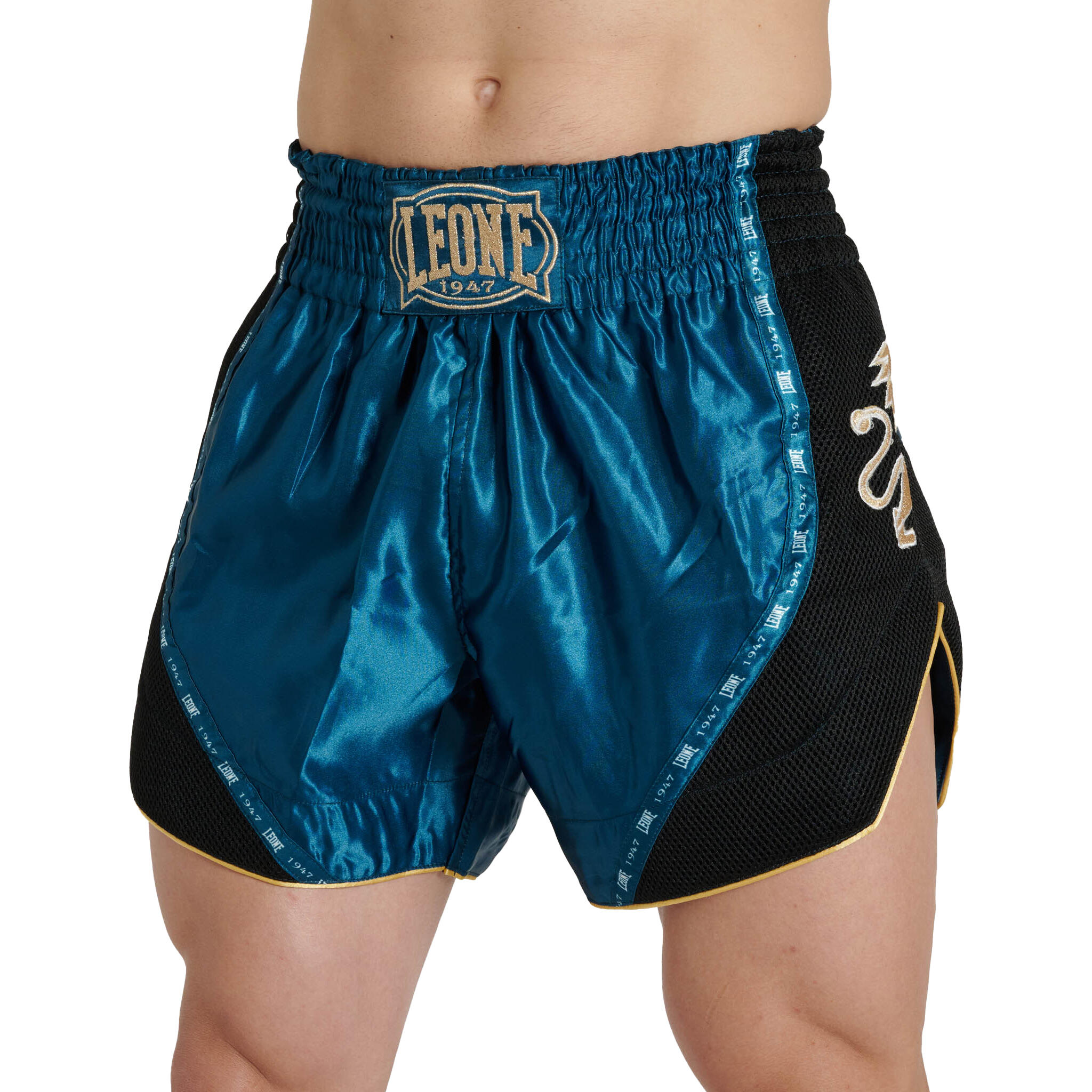LEONE kick/thai shorts CLASSIC ottanio XL 1/8