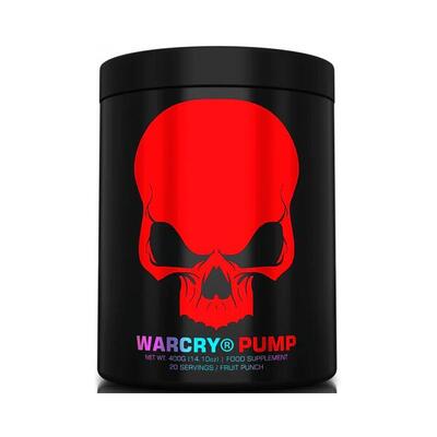 Genius Nutrition WARCRY Pump (20 Serv) Fruit Punch - Pre-allenamento
