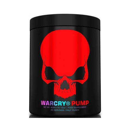 Genius Nutrition WARCRY Pump (20 Serv) Fruit Punch - Pre-allenamento