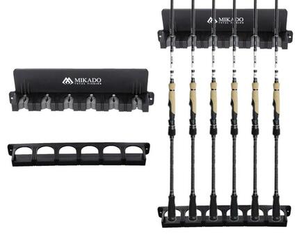 Support de cannes VERTICAL Support pour 6 cannes Porte-cannes