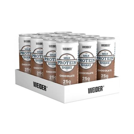Weider Milk Protein Shake (12x250ml) Vanilla - Eiweiße - Eiweiß RTD