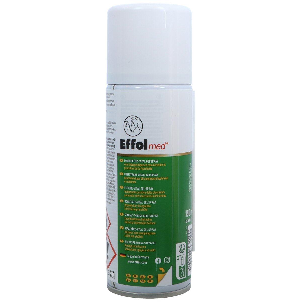 EFFOL GEL SPRAY MÉDICAL COMBAT CONTRE LA FOURCHETTE 150 ml 4/7