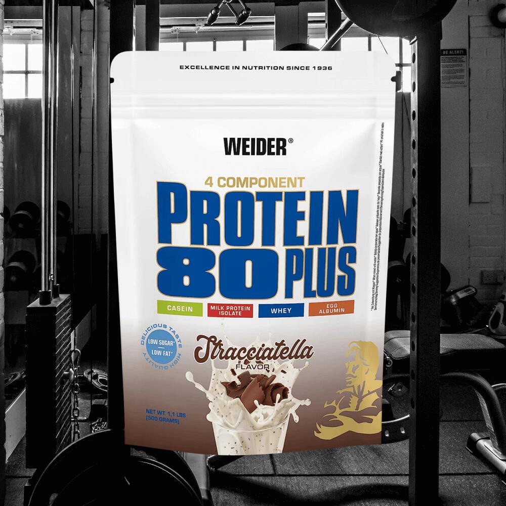 Weider Protein 80 Plus (500g) Stracciatella - Eiweiße - Protein-Mischung 2/3