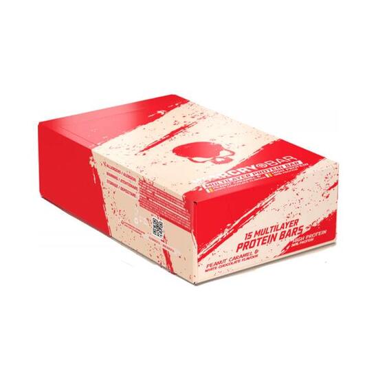 Genius Nutrition WARCRY Protein Bar (15x55g) Peanut Caramel & White Chocolate