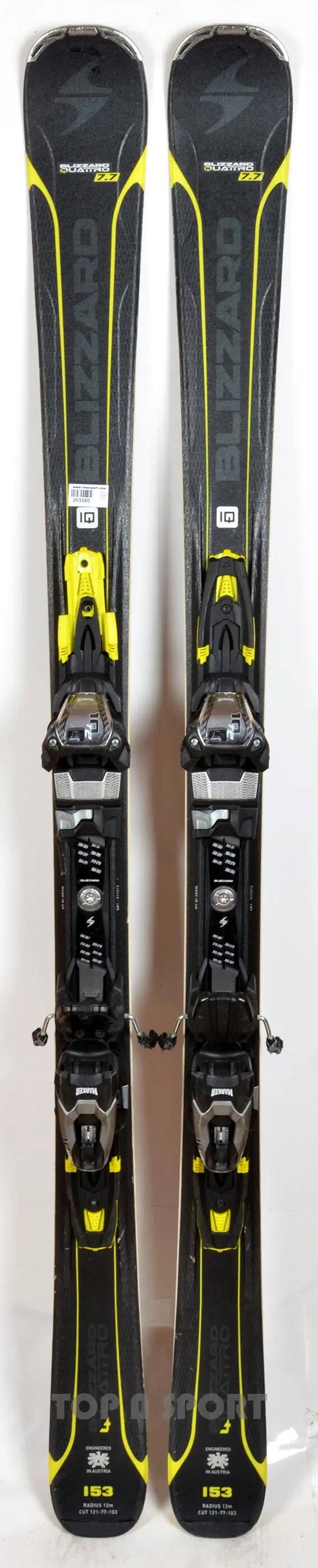 RECONDITIONNE - Skis Blizzard QUATTRO 7.7 - BON 2/5