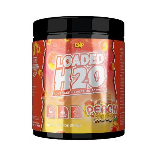 CNP Loaded H2O (300g) Peach Rings - Energia e resistenza - Elettroliti