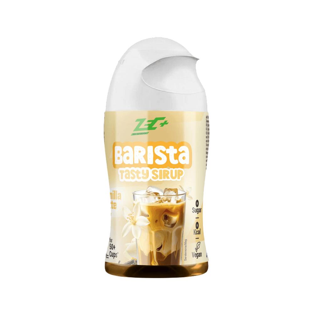 ZEC+ NUTRITION Zec+ Barista Tasty Sirup (10x65ml) Vanilla Latte - Alimenti funzionali
