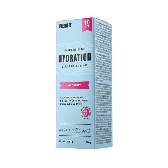 Weider Premium Hydration Sticks (10x7g) Wildberry - Energia e resistenza