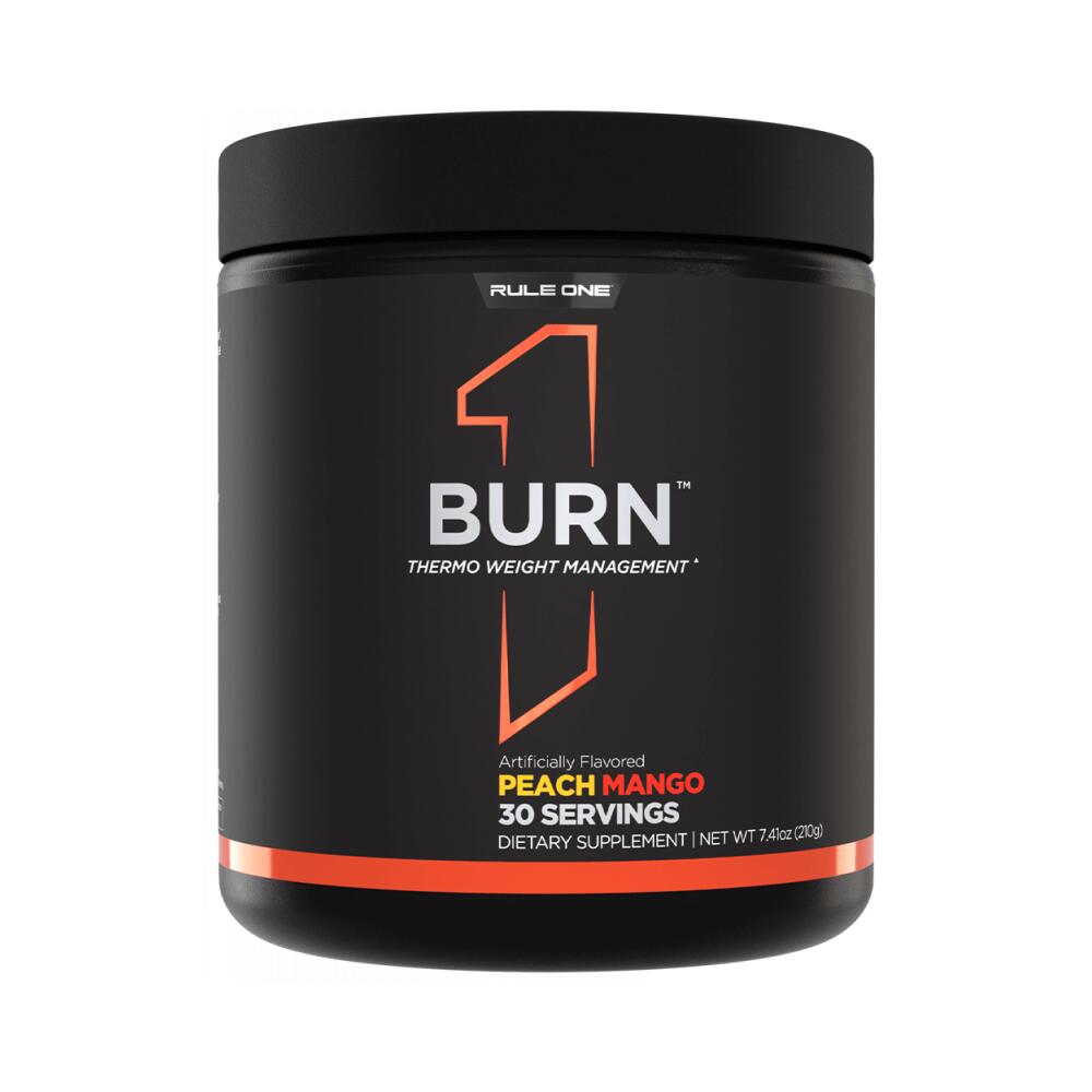 RULE1 Rule1 R1 Burn Powder (30 Serv) Peach Mango - Dieta e gestione del peso