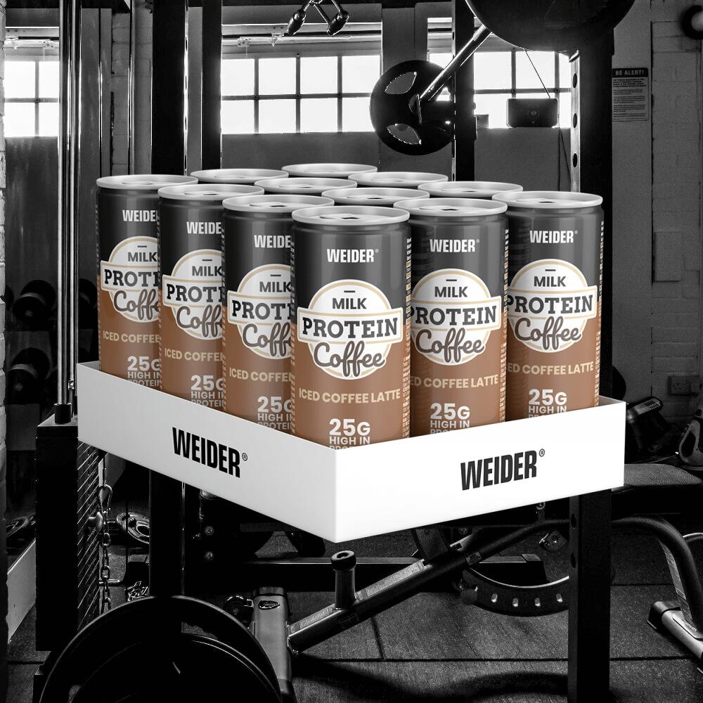 Weider Milk Protein Shake (12x250ml) Iced Coffee Latte - Protéines 2/3