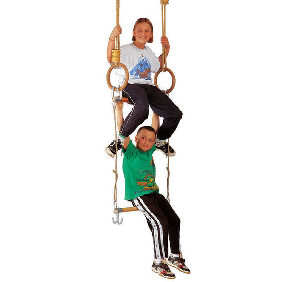 Trapezstangen-Set Fitnesstraining Unisex Holz-Natur