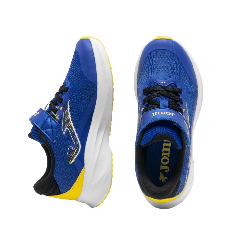 JOMA HISPALIS JR 2604 Royal Blue – Sapatilhas de corrida para criança com amorte 3/4
