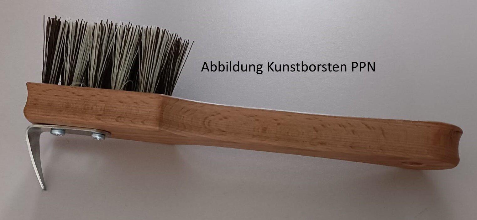 Euroriding Houten Hoevenkrabber Union - Natuurlijke Mixvezel Borstel  - 3/3