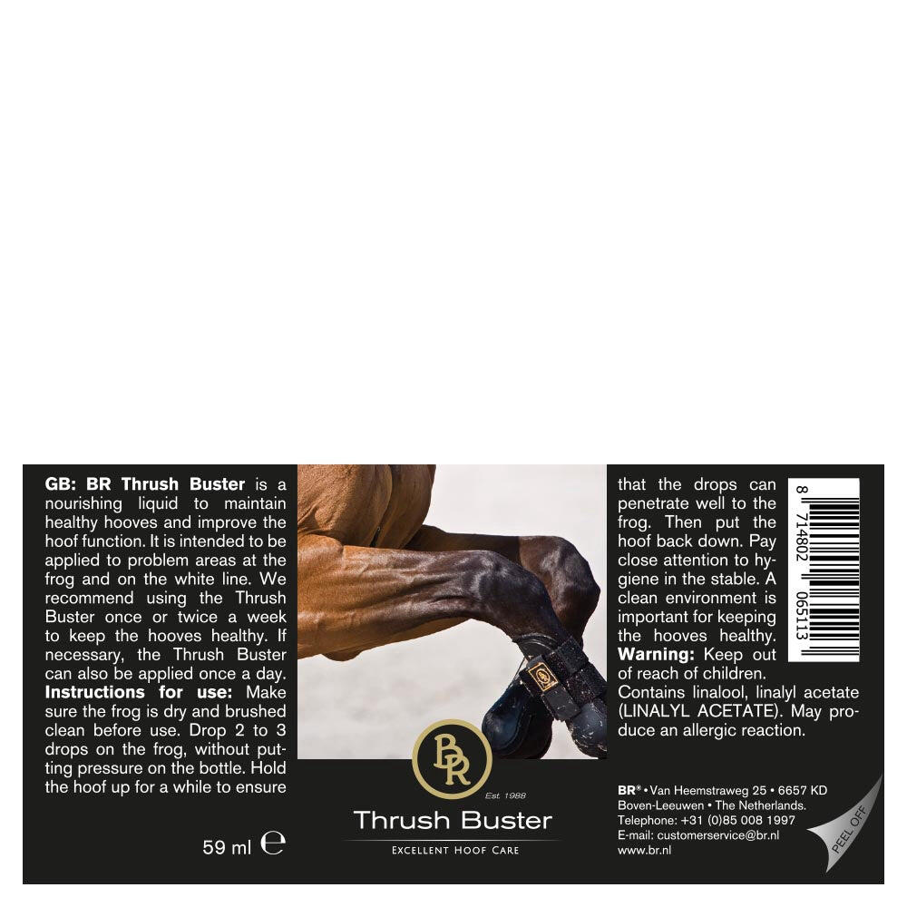 Cura degli zoccoli cavallo BR Equitation Thrush Buster 2/4