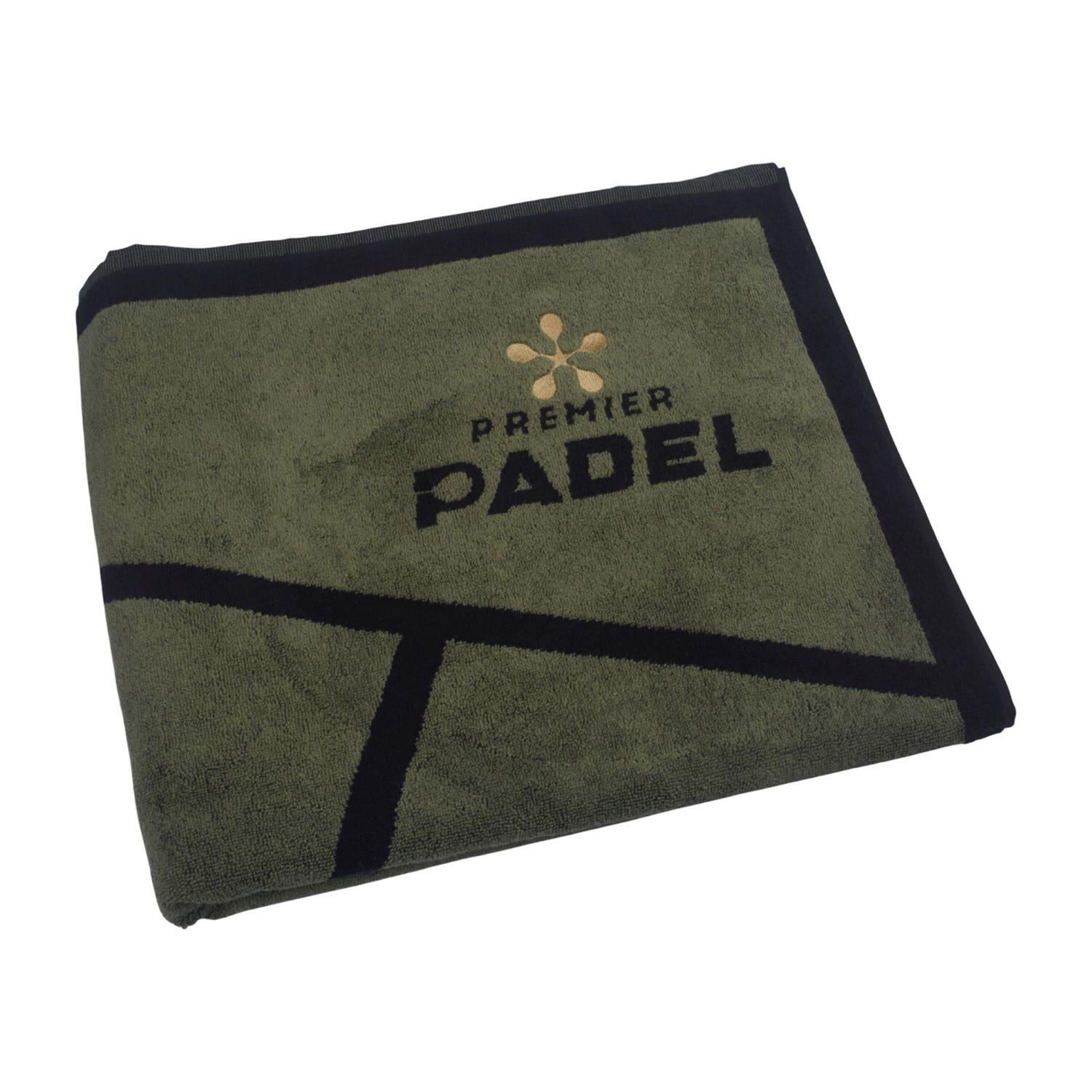 Asciugamano Bullpadel Nero/beige 2026 Towpp100x50 3/5