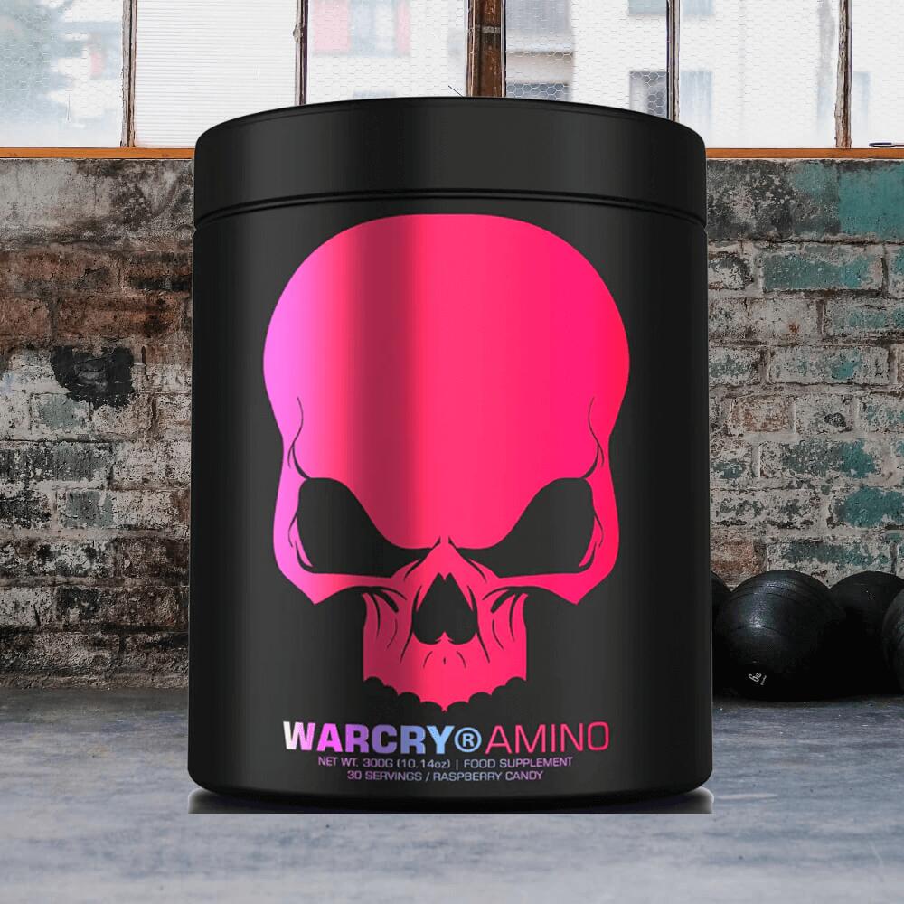 Genius Nutrition WARCRY Amino (300g) Raspberry Candy - Acides aminés 2/3