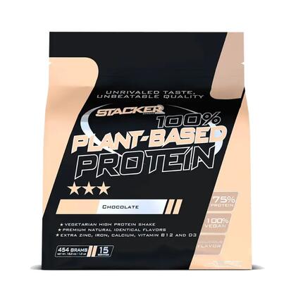 Stacker2 100% Plant-Based Protein (454g) Vanilla - Eiweiße - Veganes Eiweiß