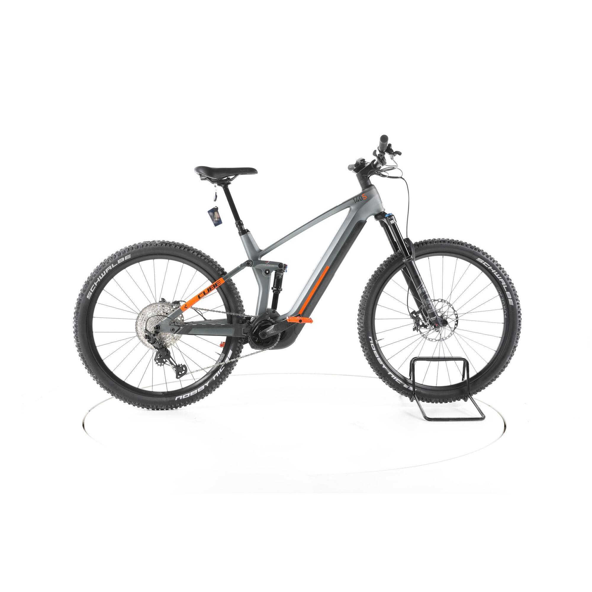 Cube - Reconditionné - Cube Stereo Hybrid 140 Hpc Sl Vélo Électrique Vtt - Très Bon - Vélo Tout Terrain - Gris - Grand - Decathlon