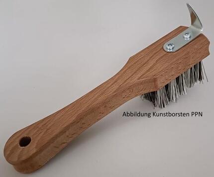 Euroriding Houten Hoevenkrabber Bassine – Plantaardige Borstel -