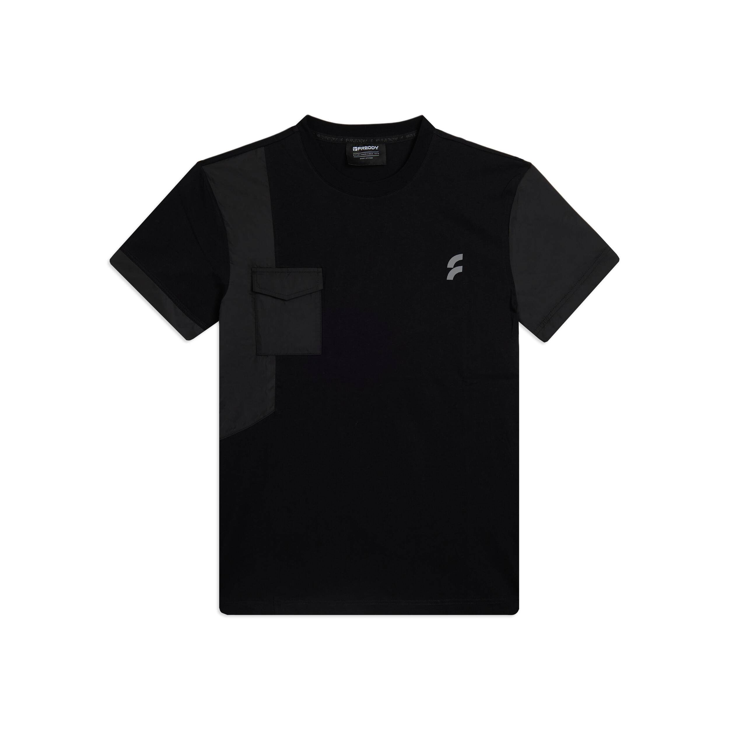 T-shirt homme coupe classique avec poche technique 1/3