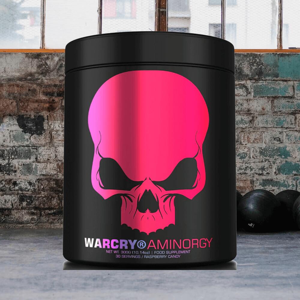 Genius Nutrition WARCRY Aminorgy (300g) Raspberry Candy - Acides aminés 2/3
