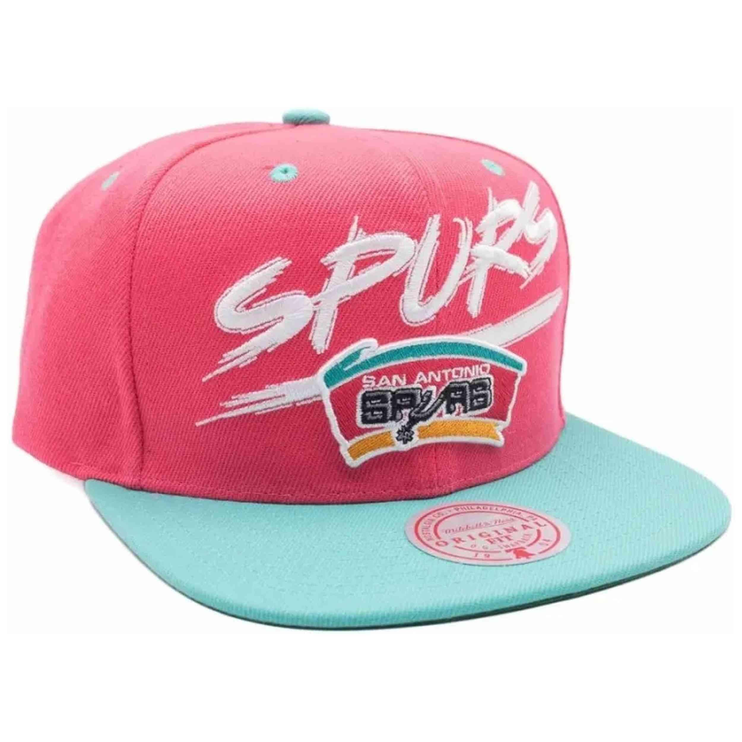 Casquette Mitchell & ness modèle HHSS5732-BCEYYPPPGNBK pour homme 3/4