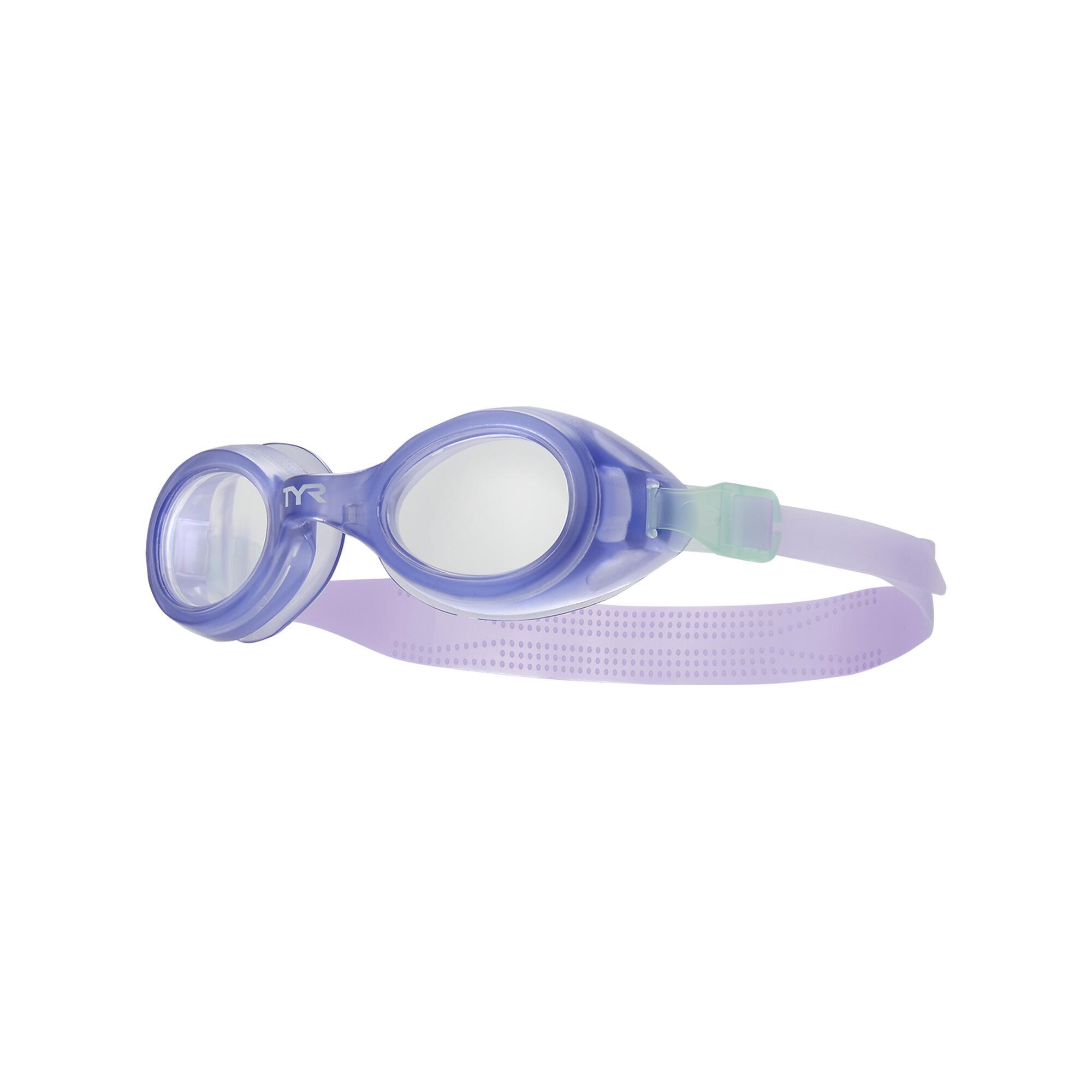 Tyr - Lunettes De Natation Enfant Tyr Aqua Blaze™ - Lunettes De Natation - Blanc - Taille Unique - Decathlon