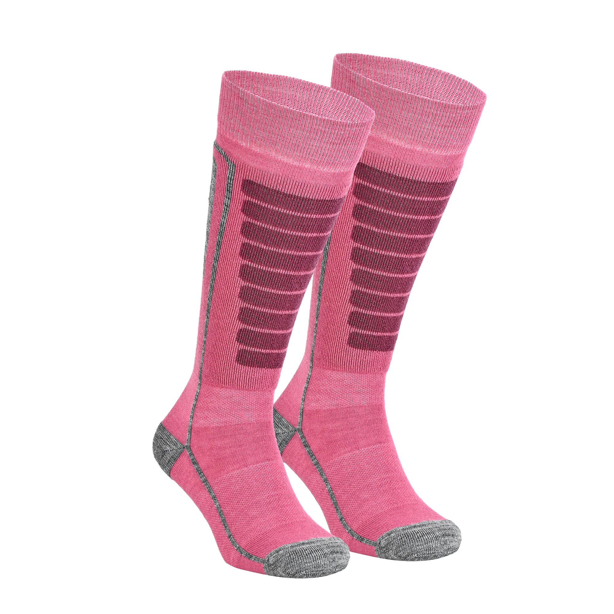 2 Paires de Chaussettes de Ski Mérinos Enfant - Courchevel 5/5