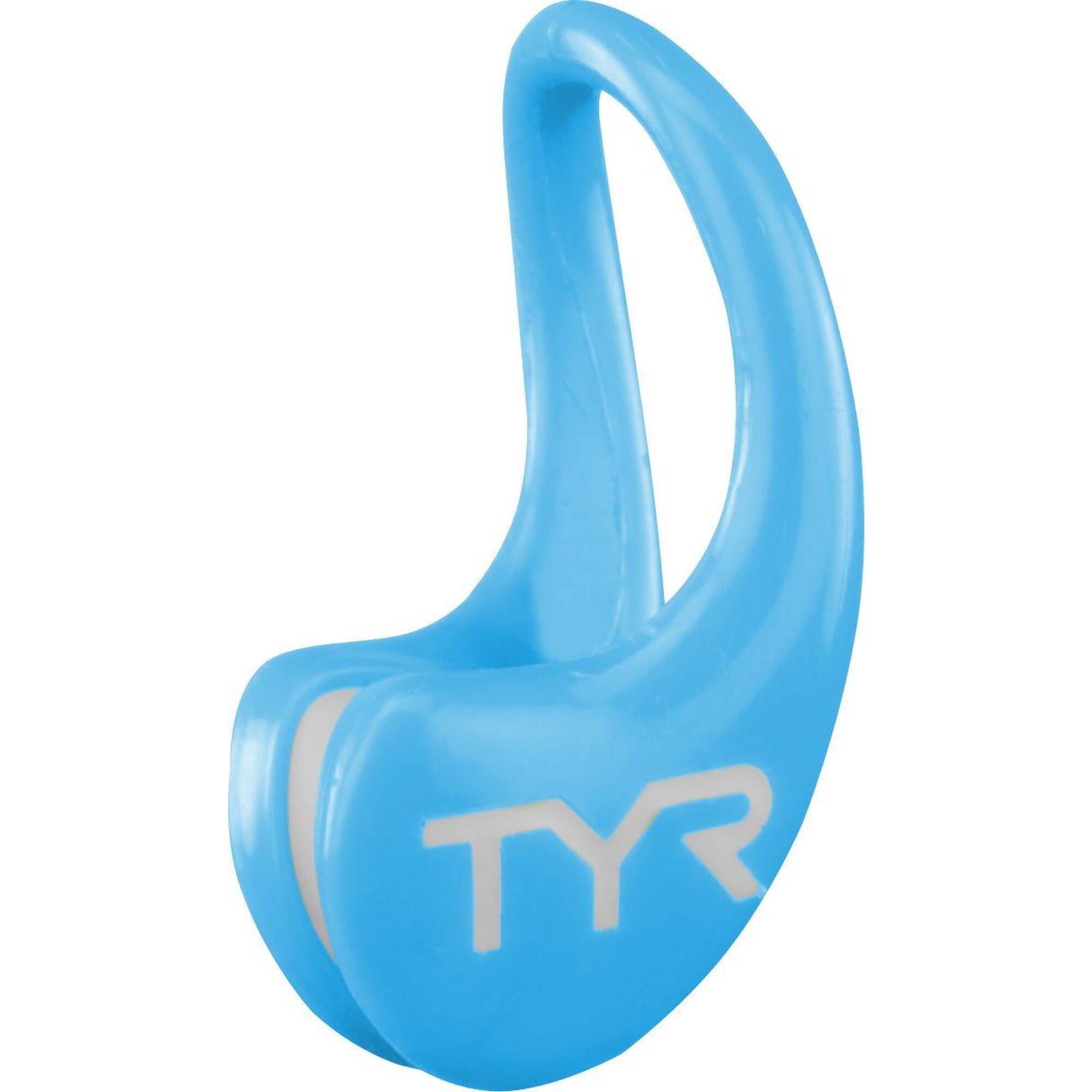 Tyr - Pince Nez  De Natation Silicone Ergo Swimclip Tyr - Pince-nez - Bleu - Adulte - Decathlon