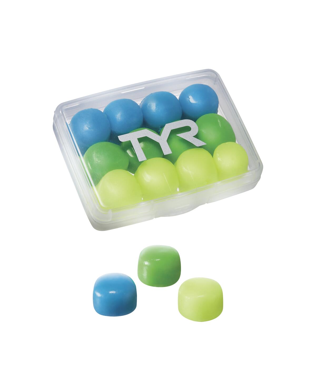 Pack Bouchon d'Oreille Souple Silicone TYR X 6 1/1