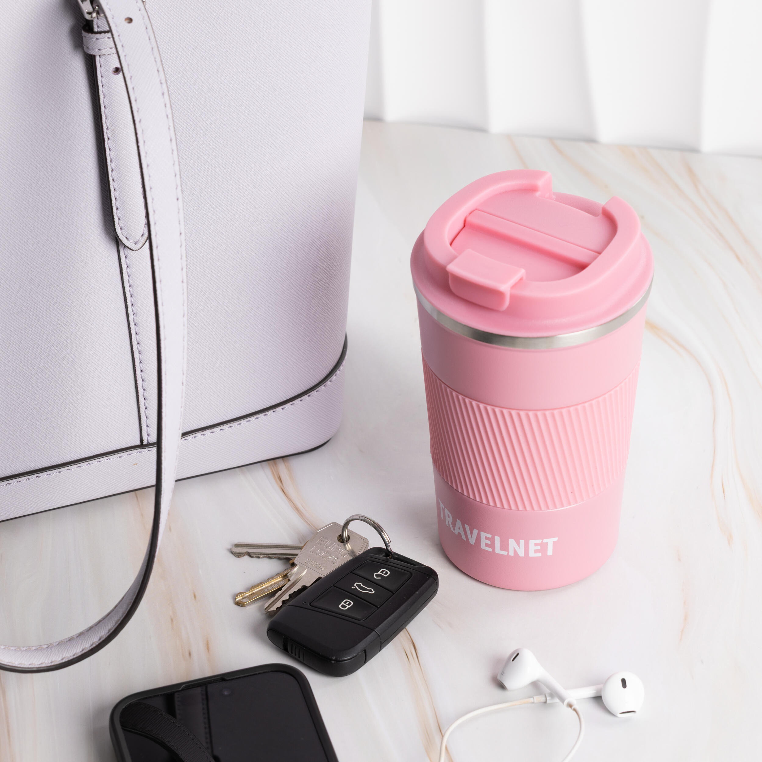 Travelnet Thermosbecher – Mug à café à emporter– 380 ml 4/7