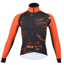 Veste Hiver Imperméable PIRINEUS Splash Noir/Orange