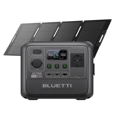 AC50B+200W Solarpanel, 448Wh mobile Stromversorgung für Camping & Abenteuer