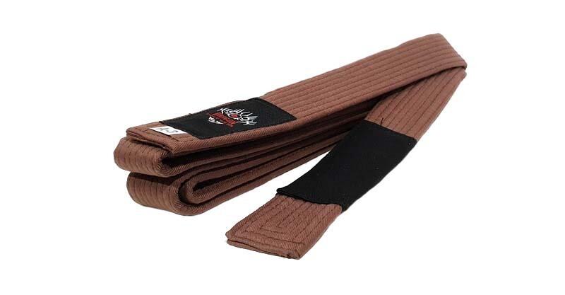 Morgan IBJJF Approved BJJ Belt[Brown w/ Black Tip A-2