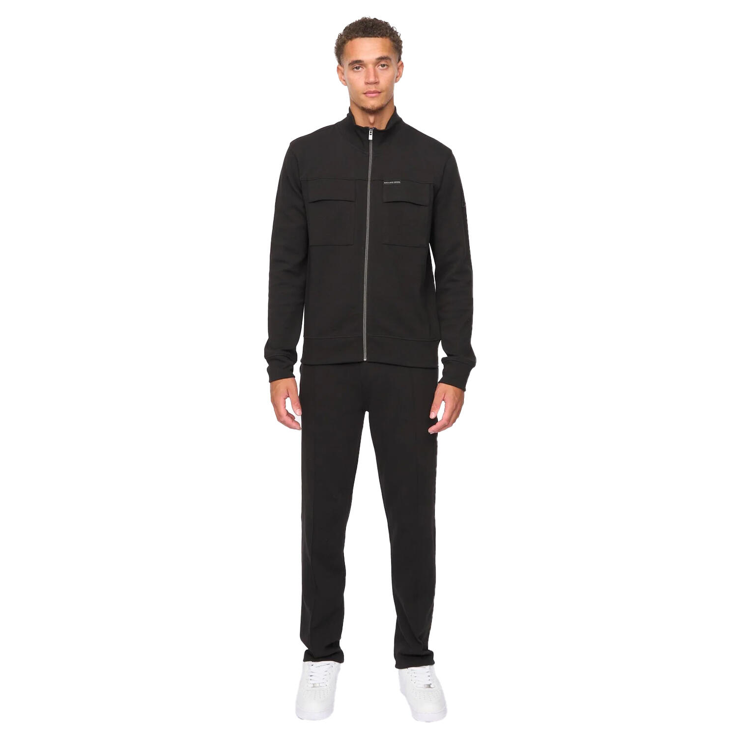 Duck and Cover Mens Tames Full Zip Hoodie And Joggers Set