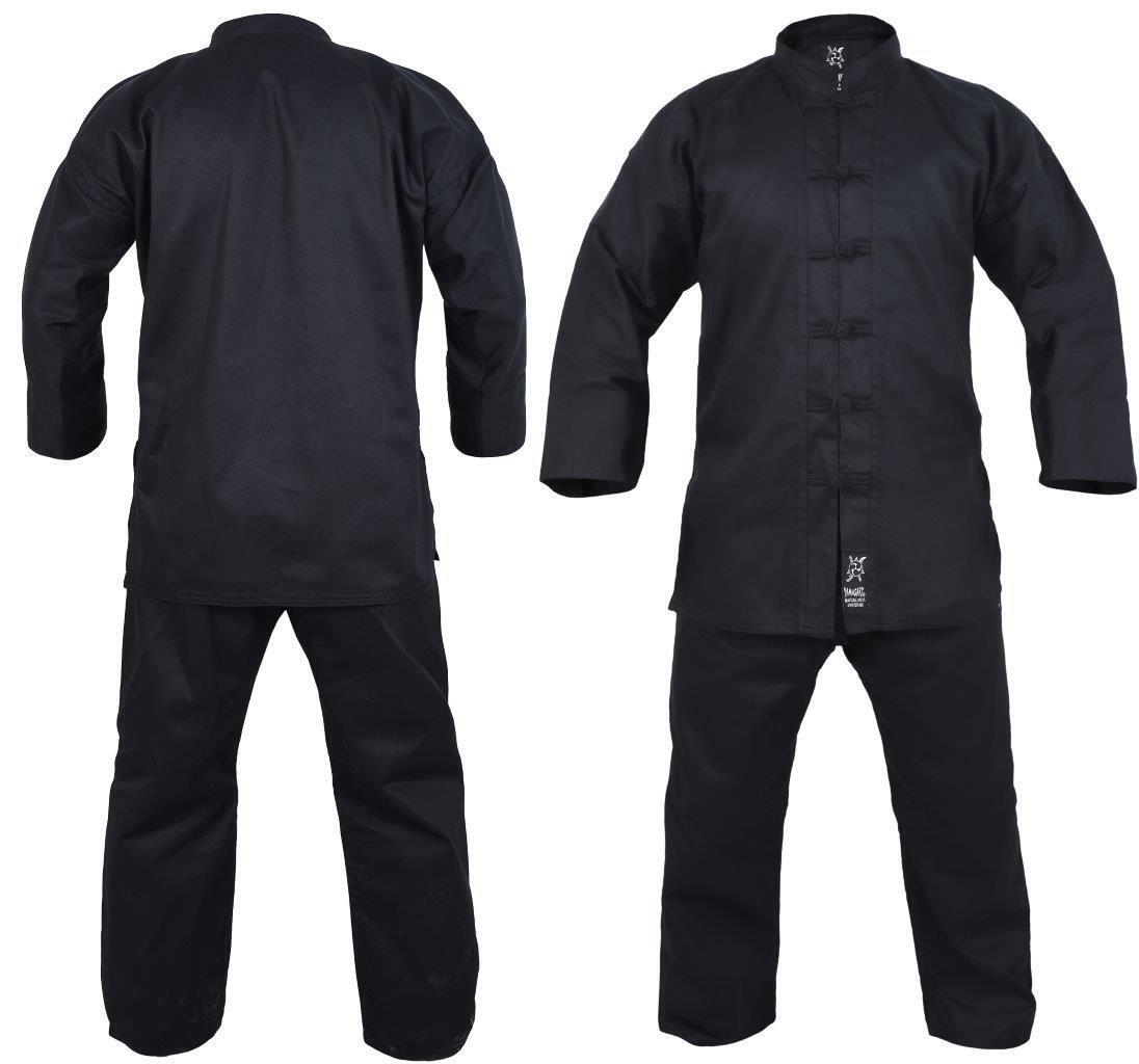Yamasaki Kung Fu Uniform (Black Trim)
