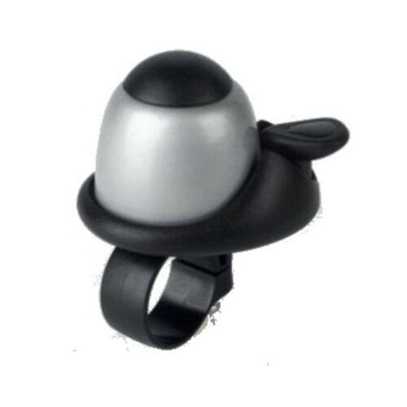 Bicycle Bell Decibel II 40 mm d'argent